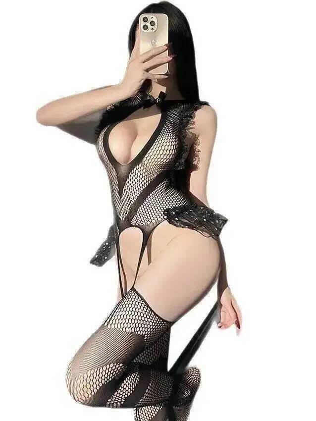 Sexy Lace Trim Fishing Net Bod - Bodystocking Fishnet recensie en prijs