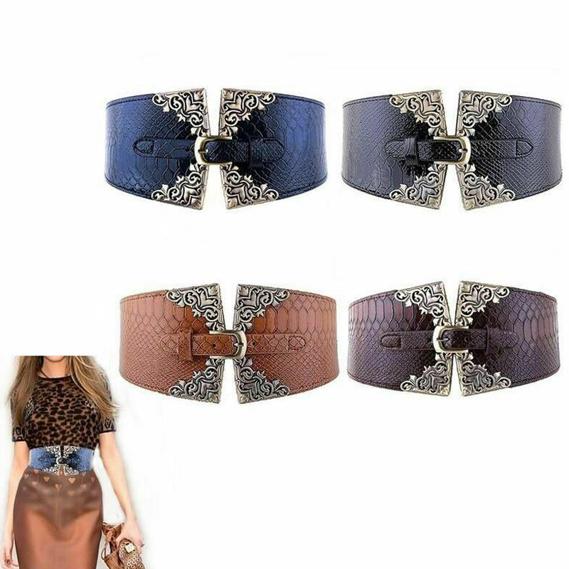 Women Elastic Buckle Wide Belt - Corset Waist Cinch recensie en prijs