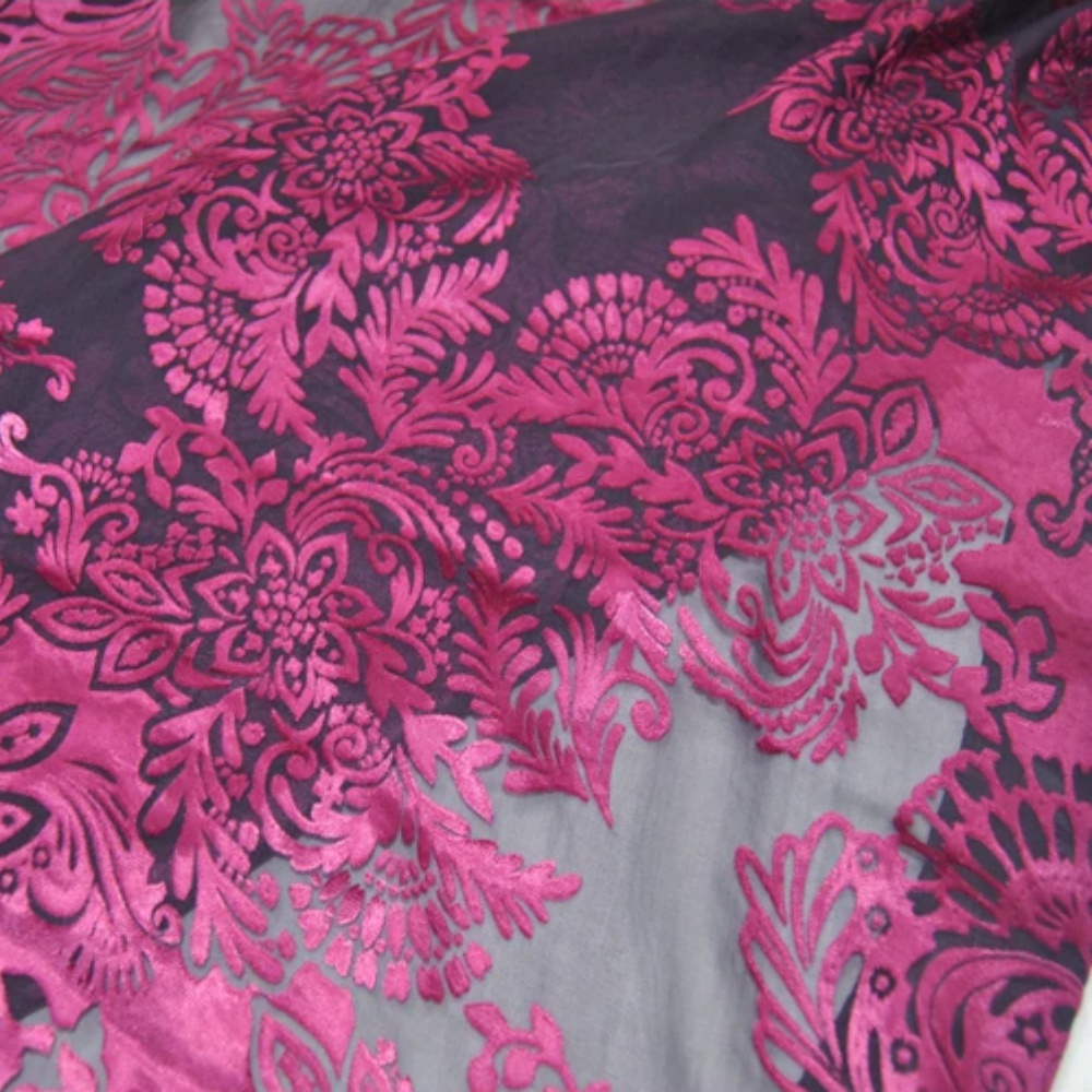 Fashion Large Pink Flower Desi - Robe Silk Women recensie en prijs