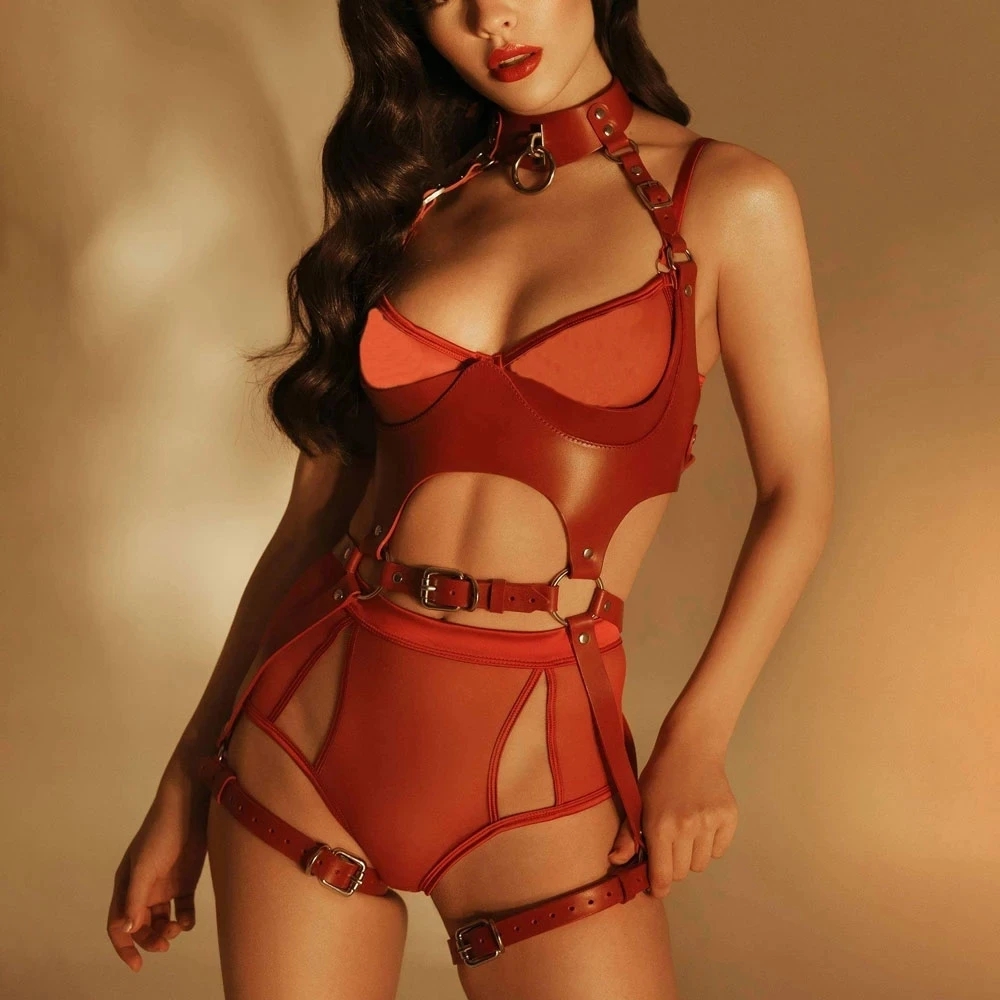 Women Fashion Harness Waist Be - Garter Belt Set recensie en prijs