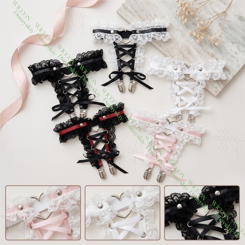 Jirai Kei Figure Ribbon Buckle - Garter Belt Set recensie en prijs