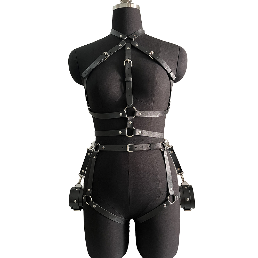 Harness for Women Pu Leather L - Garter Belt Set recensie en prijs
