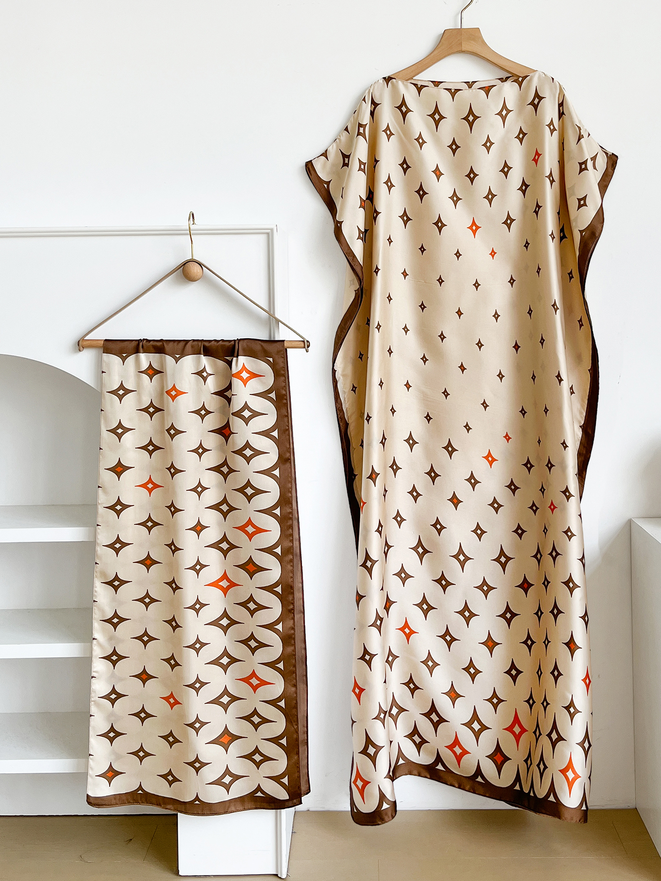 New Style Long Loose Silk Blen - Robe Silk Women recensie en prijs