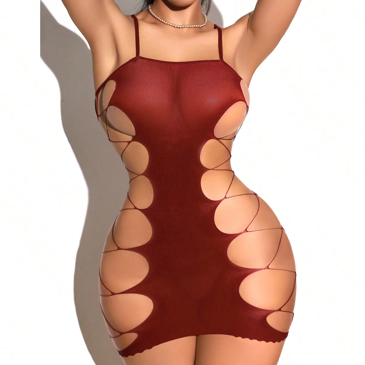 New Fashion Womens body Stocki - Bodystocking Fishnet recensie en prijs