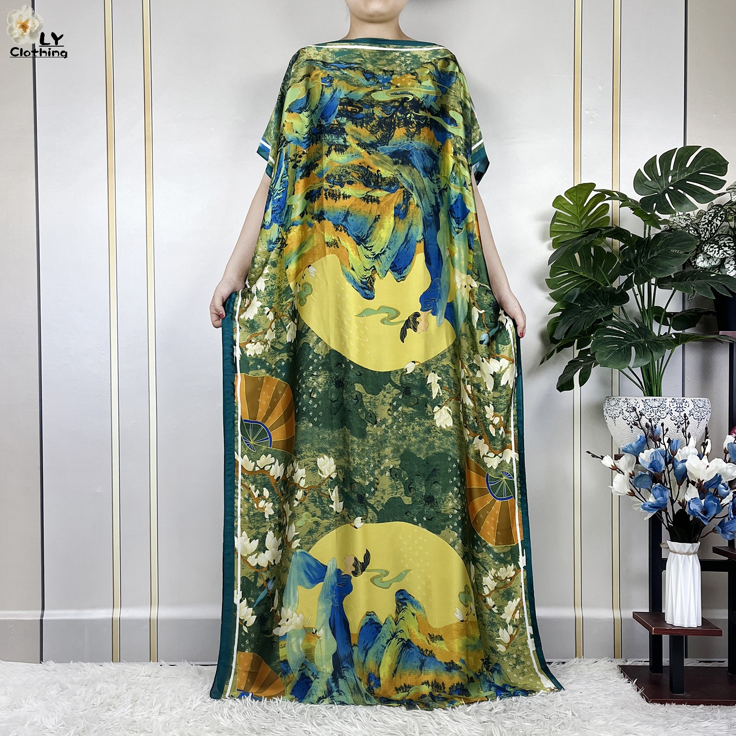 Muslim Abayas For Women 2023 N - Robe Silk Women recensie en prijs