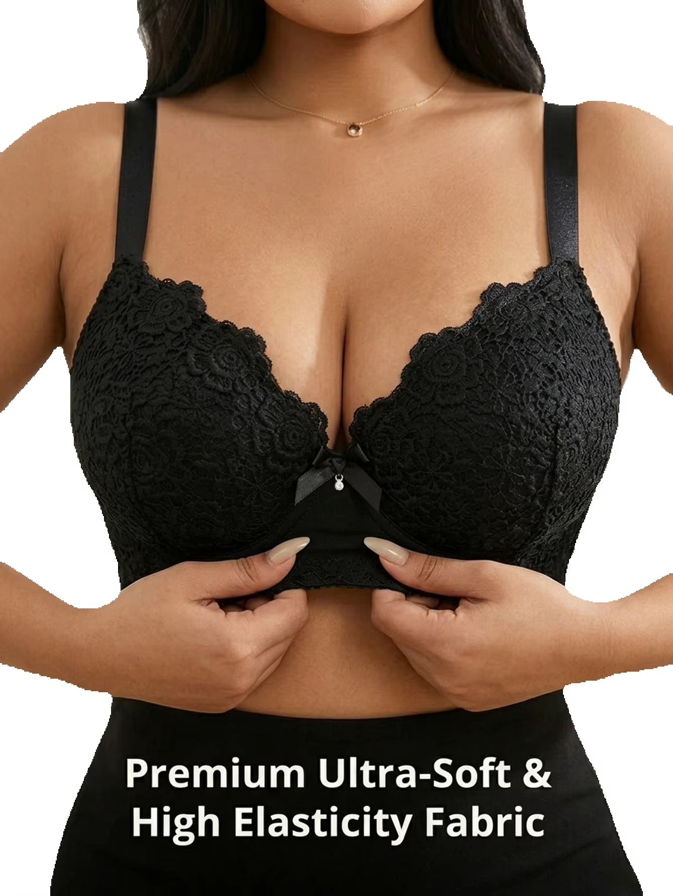 Women Plus Size Floral Push Up - Push Up Bra Padded recensie en prijs