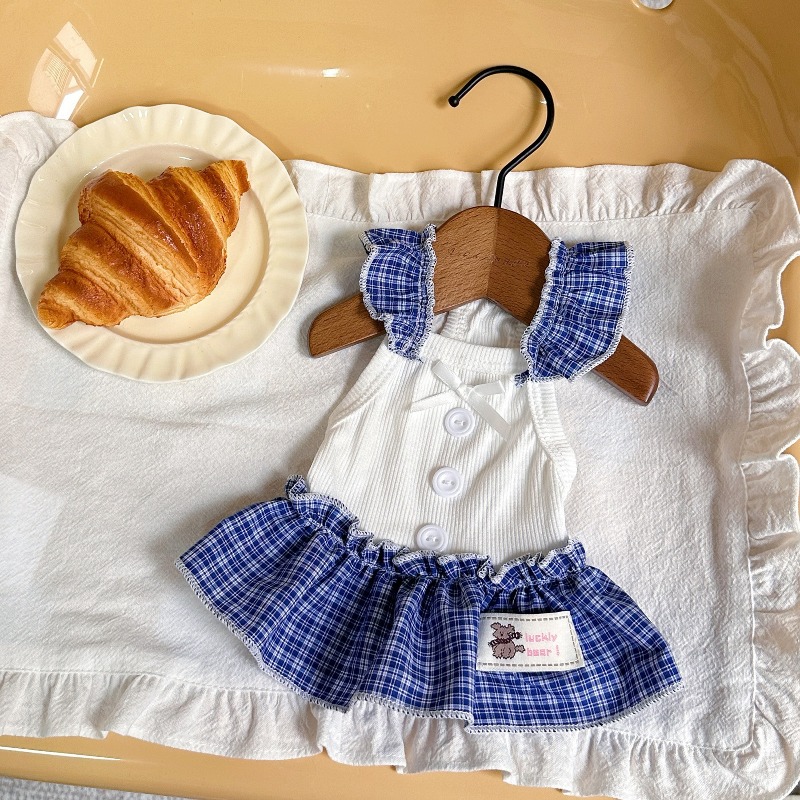 Pet Dress Summer Vest Checkere - Lace Teddy Lingerie recensie en prijs