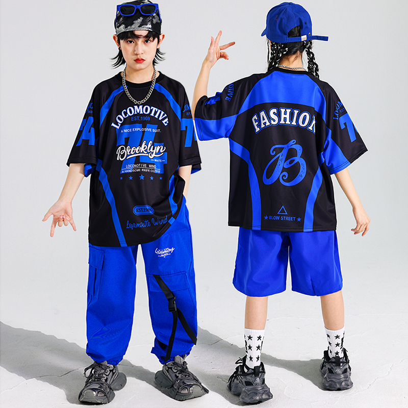 Boys Hip Hop Blue T-shirt Carg - Boyshort Underwear recensie en prijs