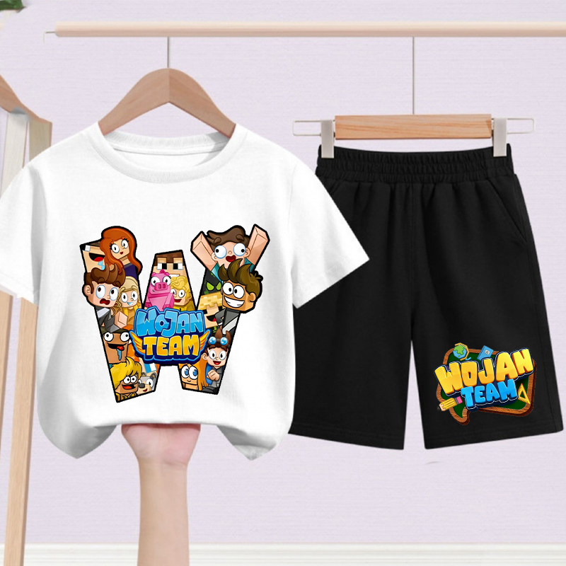 2pcs Wojan Team Kids T-shirts  - Boyshort Underwear recensie en prijs