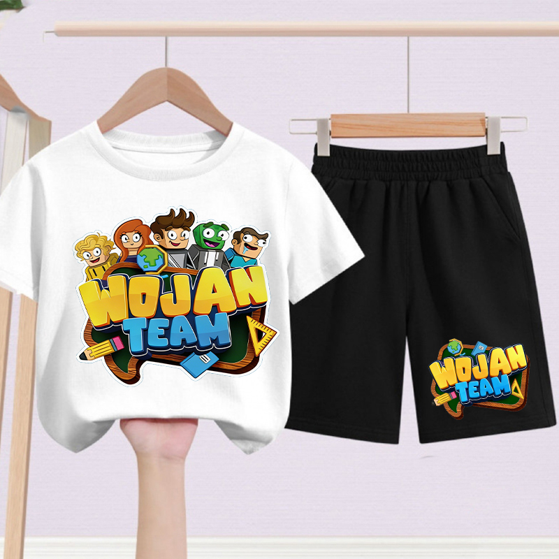2pcs Wojan Team Kids T-shirts  - Boyshort Underwear recensie en prijs