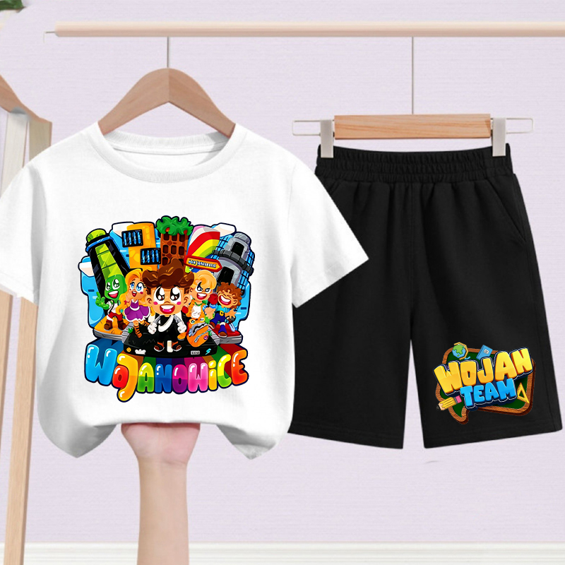 2pcs Wojan Team Kids T-shirts  - Boyshort Underwear recensie en prijs
