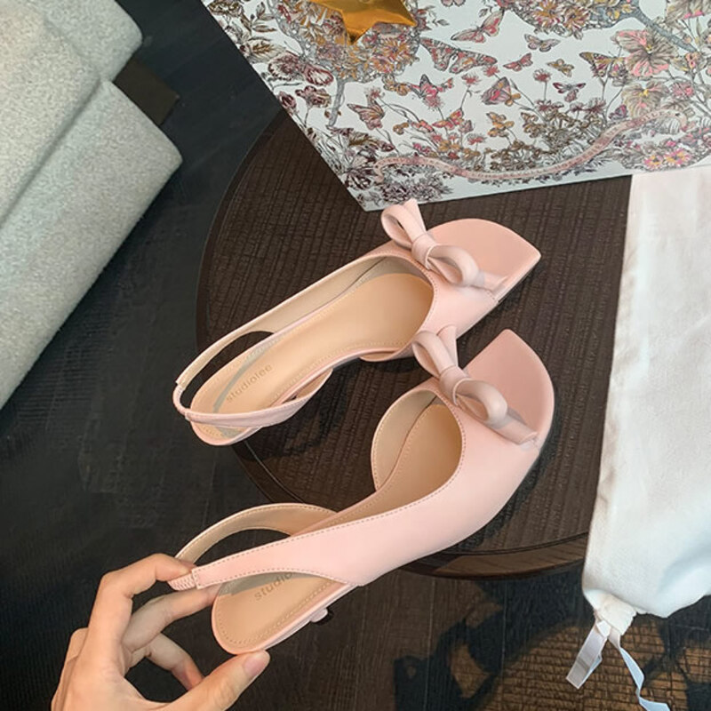 Elegant bow satin low heels sa - Slip Dress Satin recensie en prijs