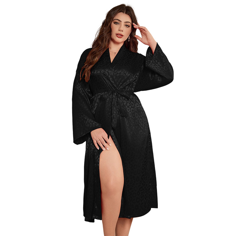 Plus Size Robe Pajama Women Sl - Robe Silk Women recensie en prijs