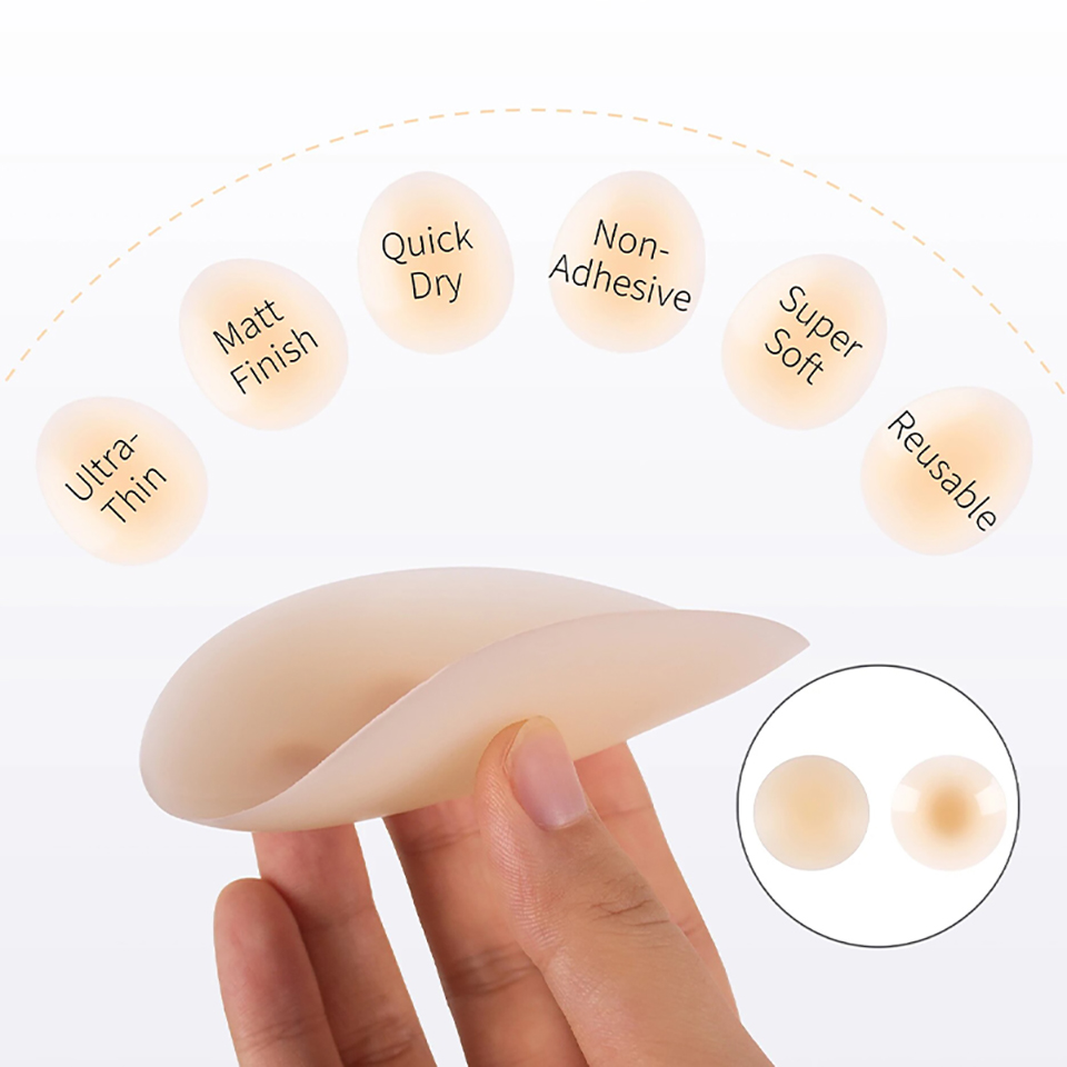 No Glue Self Adhesive Nipple C - Silicone Bra Adhesive recensie en prijs