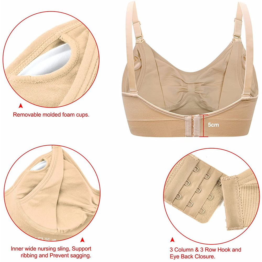 Womens Maternity  Nursing Bra  - Nursing Bra Sleep recensie en prijs