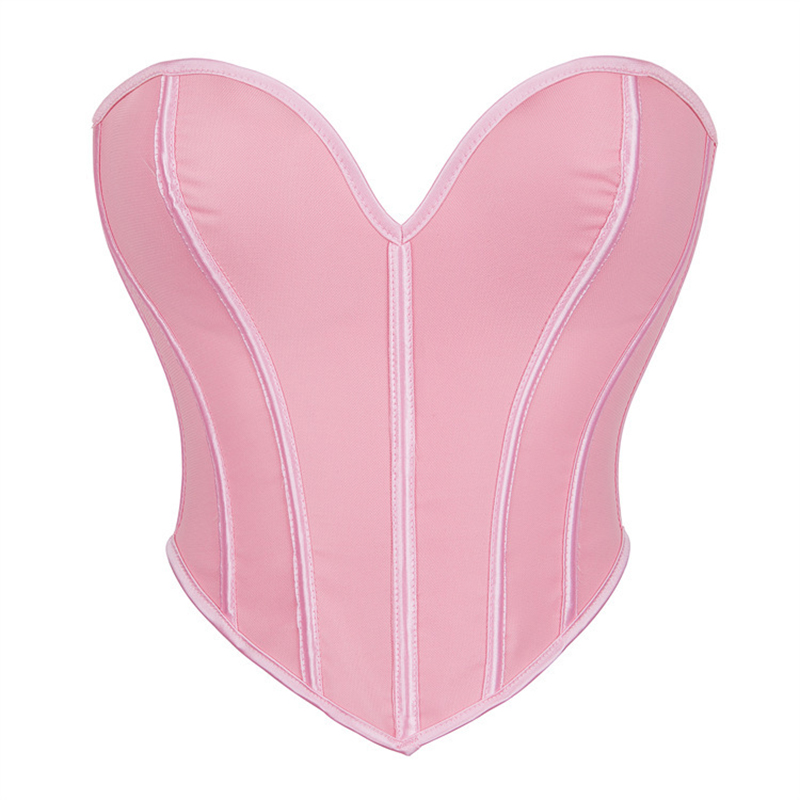 Pink Heart-shaped Bustier Crop - Strapless Bra Backless recensie en prijs