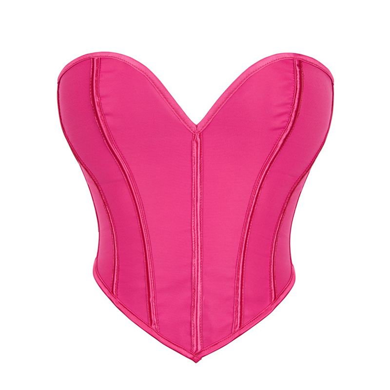 Pink Heart-shaped Bustier Crop - Strapless Bra Backless recensie en prijs