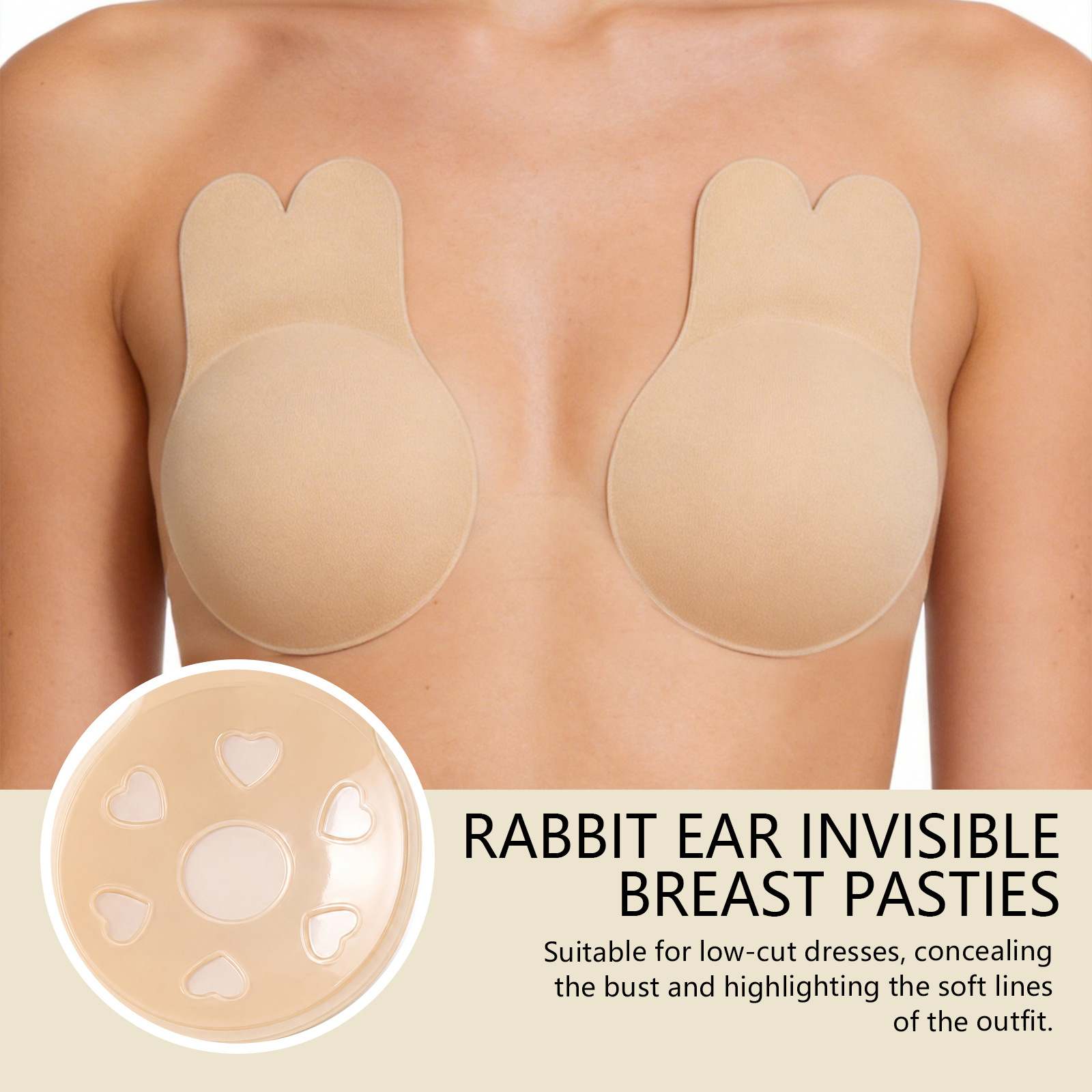 Rabbit Ear Invisible Nipple Co - Nipple Cover Pasties recensie en prijs