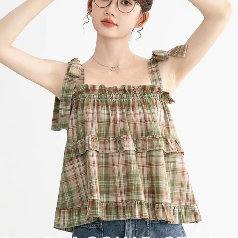 Y2K Hot Women Summer Acubi Jap - Cami Top Lace recensie en prijs
