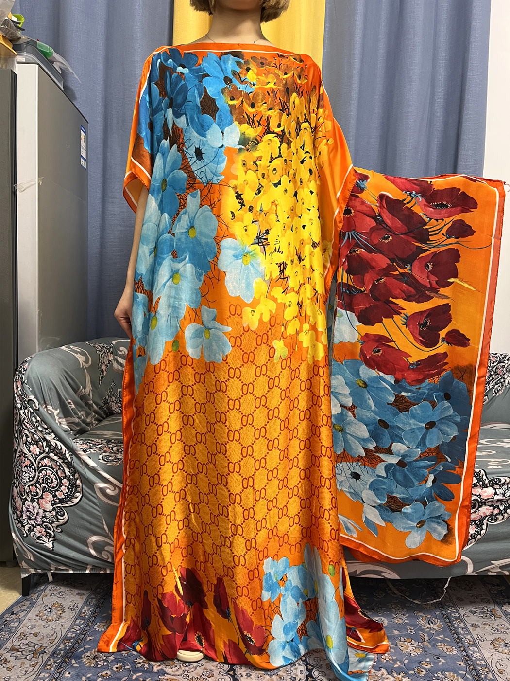 Abayas For Women Dubai Kaftan  - Robe Silk Women recensie en prijs
