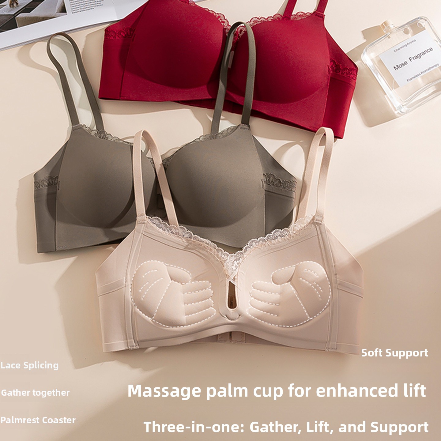 Pure KUCLUT Lace Palm Cup Smal - Seamless Underwear Women recensie en prijs