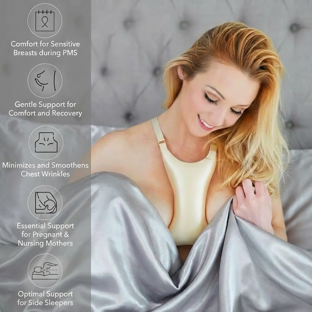 Side Sleeper Pillow for Breast - Nursing Bra Sleep recensie en prijs