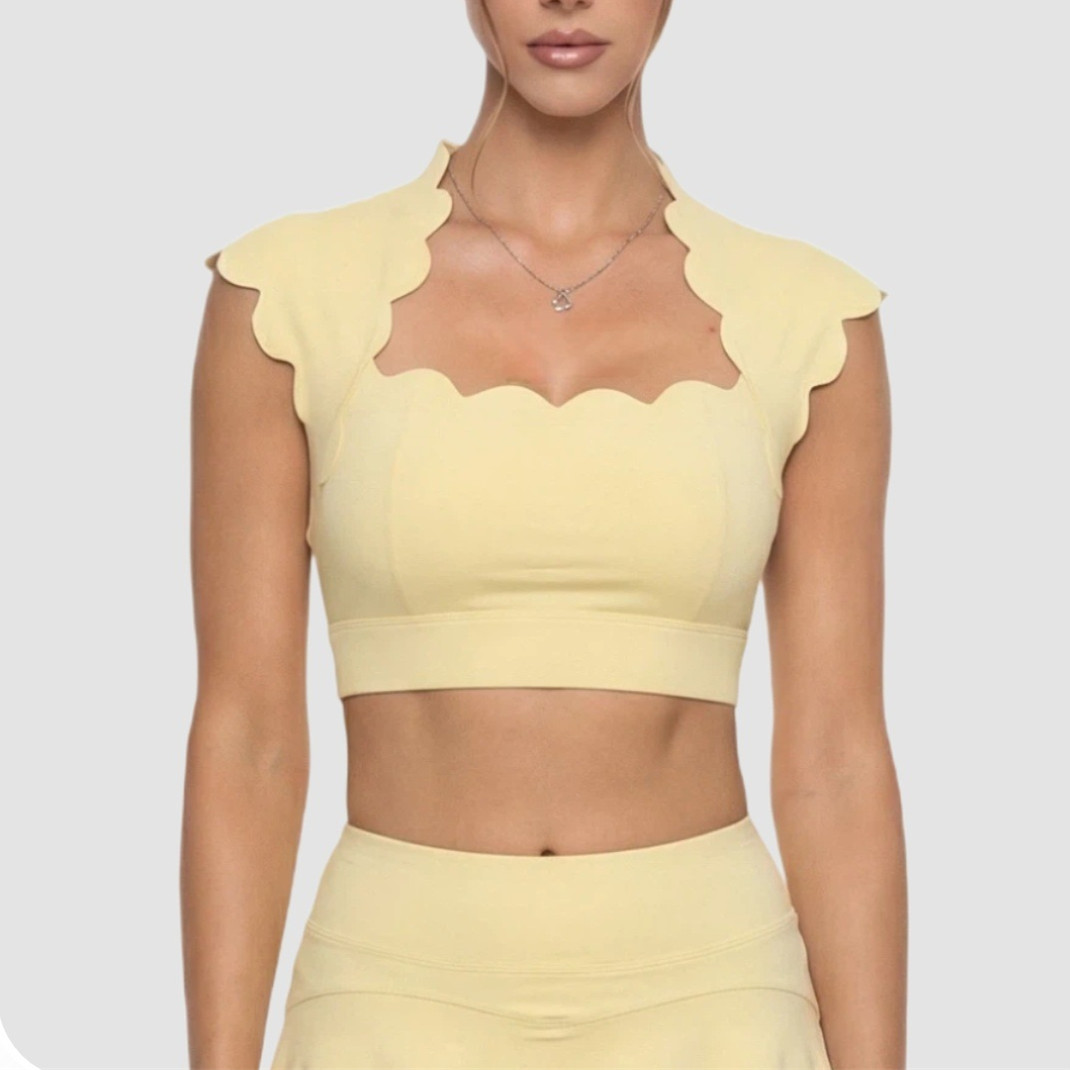 Pad Wavy Women Sports Vest Yog - Sports Bra High Impact recensie en prijs