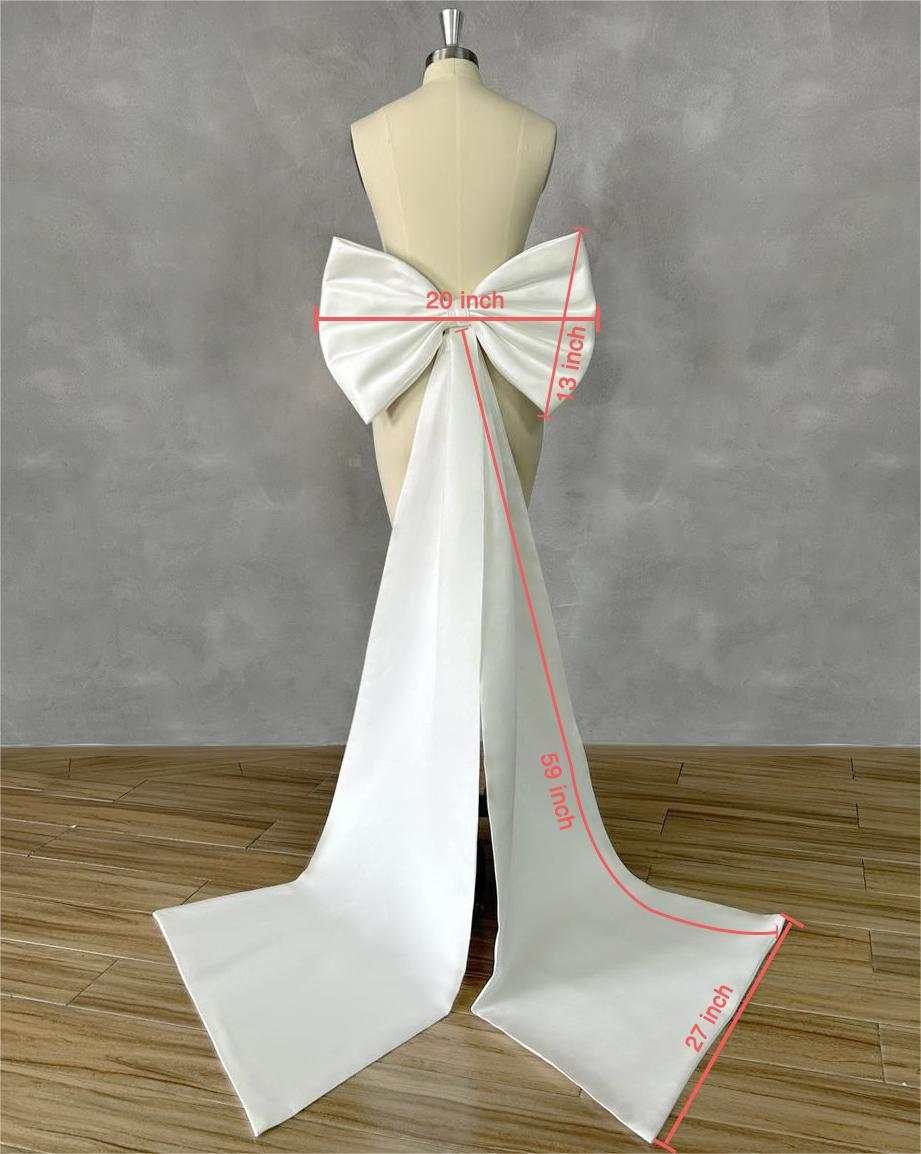 Love Elegant Big Bow for Brida - Robe Silk Women recensie en prijs