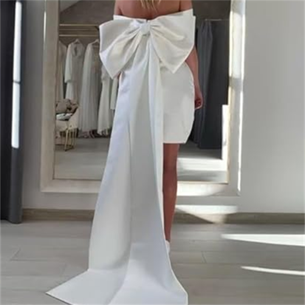 Love Elegant Big Bow for Brida - Robe Silk Women recensie en prijs