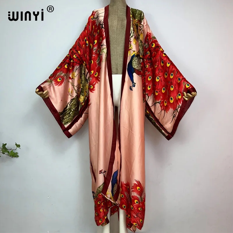 WINYI 2022 Summer Women Cardig - Robe Silk Women recensie en prijs