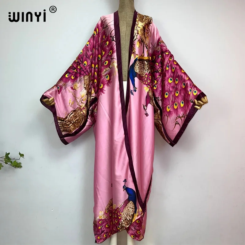 WINYI 2022 Summer Women Cardig - Robe Silk Women recensie en prijs