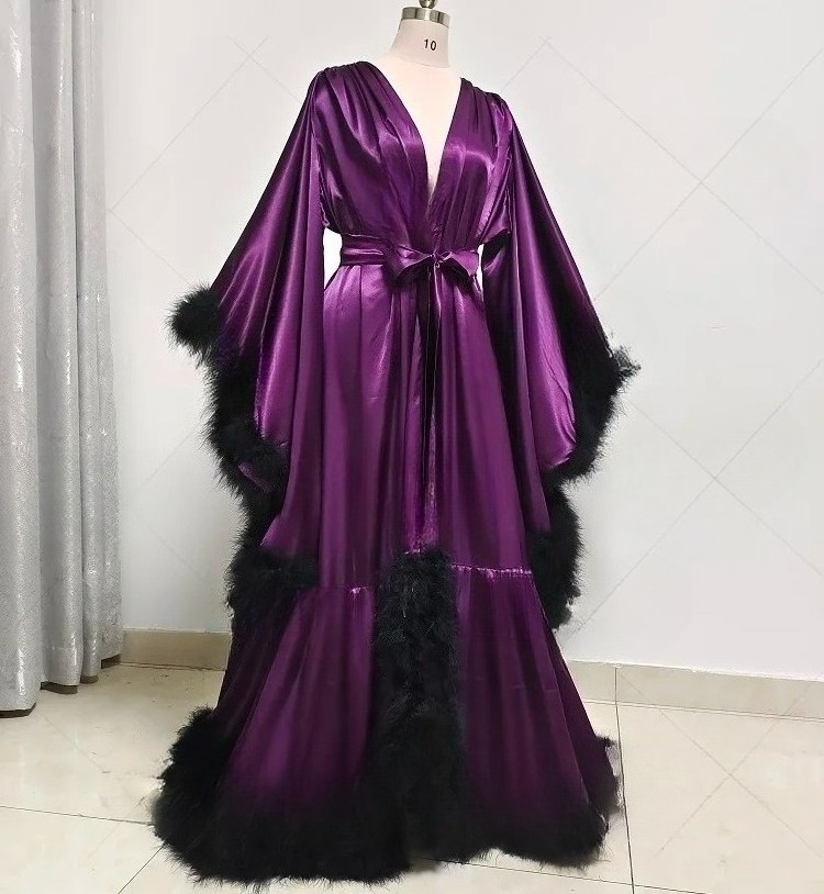 Customized Bathrobe for Women  - Robe Silk Women recensie en prijs
