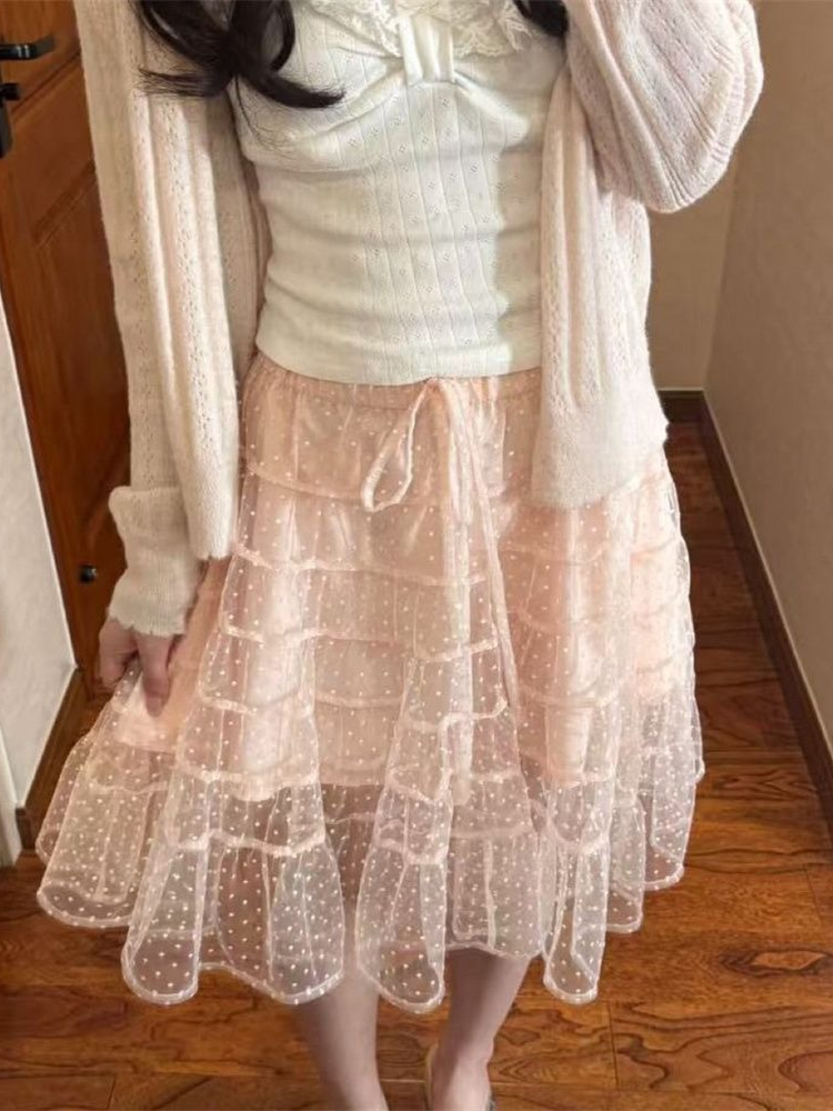 Korean Fashion Slim Fit White  - Cami Top Lace recensie en prijs