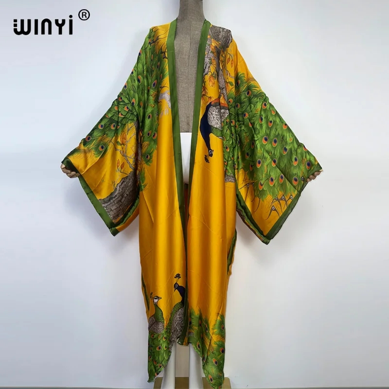 WINYI 2026 Summer Women Cardig - Robe Silk Women recensie en prijs
