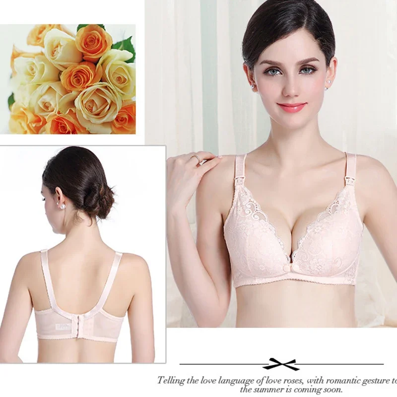 Maternity Lace Trim Nursing Br - Nursing Bra Sleep recensie en prijs